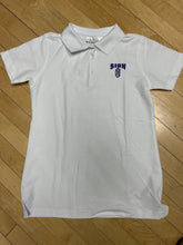 Load image into Gallery viewer, Short Sleeve Uniform Polo (purple/white)