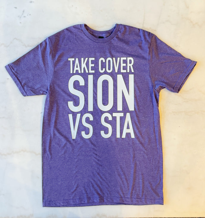 Purple Sion vs STA T-shirt