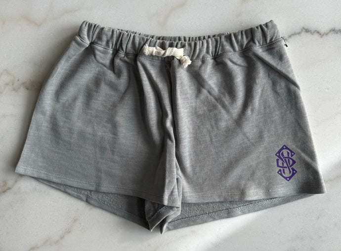 Gray Shorts with Sion Insignia