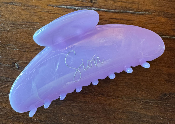 Lavender Sion Claw Clip