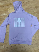 Load image into Gallery viewer, Lavender Bolt Pullover Hoodie
