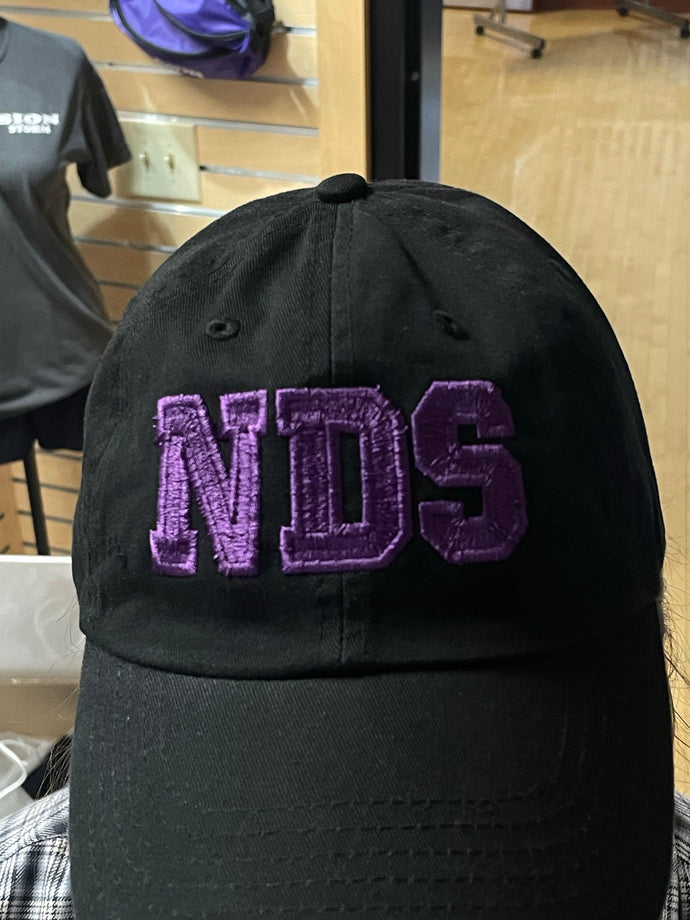 NDS Black Baseball Cap