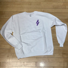 Load image into Gallery viewer, White Bolt Sweatshirt
