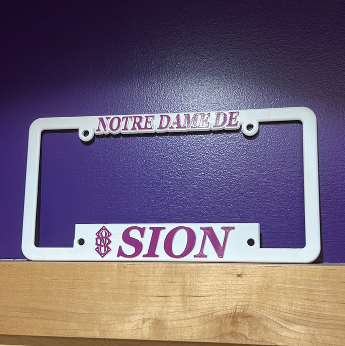 Sion License Plate Frame